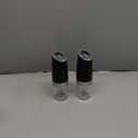 CIRCLE JOY Gravity Electric Salt and Pepper Grinder Set Automatic Salt and Pepper Grinder Set with LED Light, Battery Operated, Adjustable Coarseness, Large Capacity, for Home Kitchen BBQ