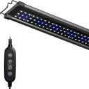 NICREW ClassicLED Gen 2 Aquarium Light, 40 Watts, Dimmable LED Fish Tank Light with 2-Channel Control, White and Blue LEDs, Size 48 to 60 Inch