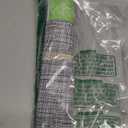 SHACOS Wedge Placemats Set of 4 Small Round Table Placemats Woven Vinyl Place Mats Non Slip Round Table Mats Wipe Clean, Gray White