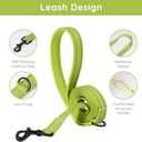 BELLA & PAL Step in Vest Harness for Small and Medium Dogs, No Pull Small Dog Harness with Leash Set, Comfortable Air Mesh Dog Vest Harness with Reflective Strip (Avocado Green, XS)