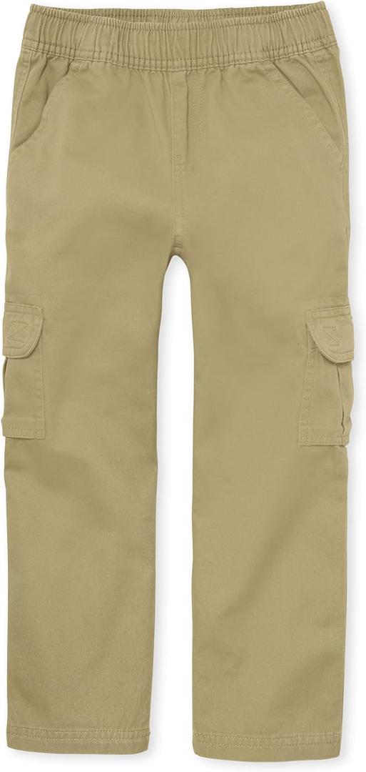 The Children's Place Boys Pull on Cargo Pants (5, Flax)