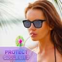 6 Pack Fashion Reading Glasses for Women Men Blue Light Blocking Oversized Square Readers with Spring Hinge