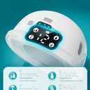 Paruu Hands Free Breast Pump P16, Wearable Breast Pump Electirc Portable with 4 Modes & 12 Levels, Max 309mmHg Strong Suction 19/21/24mm Flange Inserts Wearable Breastfeeding Pump, 2 Pack White