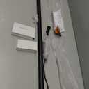 KEG Towel Warmer Wall Mounted 43-Inch Single Towel Bar with Built-in Timer, Electric Stainless Steel Heated Towel Racks for Bathroom, Matte Black