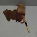 5-Piece Self Tanning Mitt Kit with Self Tanner Back Applicator, Self Tanning Brush, Exfoliating Mitt & Accessories for Flawless Tan