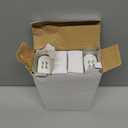 4 Pack Replacement Bulbs FUL15W BL with 4 Pin Base, Indoor Outdoor 15W U Shape Lamp Tube Compatible with T6 T8 T9