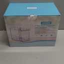 HIHEGD 2-Tier Bathroom Organizer with Dividers, Clear Under Sink and Pull-Out Cabinet Organizer for Kitchen and Pantry Storage