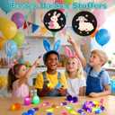 36 Pcs Prefilled Easter Eggs with LED Finger Lights Toys, Easter Party Favors Basket Stuffers for Kids, Easter Egg Hunt, Goodie Bag Fillers, Classroom Prize Supplies, Party Games