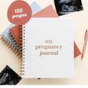 Lamare Pregnancy Journal for First Time Moms Hardcover Pregnancy Planner & Diary Pregnancy Gift for First Time Moms Keepsake with Prompts & Photo Slots