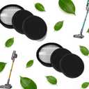 6-Pcs HEPA Replacement Filters for AFNOP Acevac11 Cordless Vacuum, 2 HEPA and 4 Sponge Filter Kit, Compatible with AFNOP Acevac11 Vacuum Cleaner