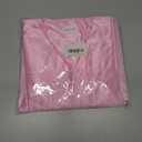 Newrara Adult Shiny Graduation Cap and Gown Tassel Set for High School & Bachelor (Pink)