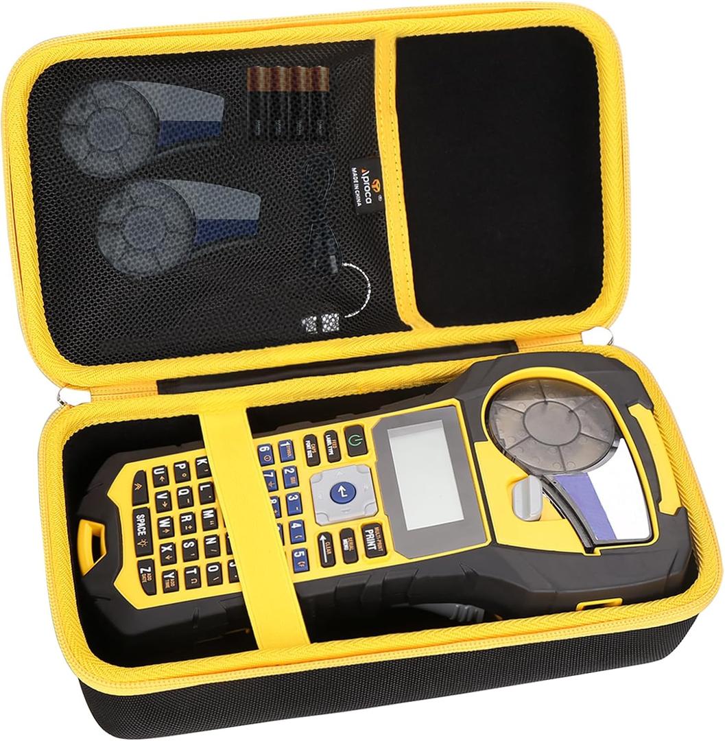 Aproca Hard Storage Travel Case, Compatible with M210 BMP21-PLUS BMP21-LAB Handheld Label Printer and Accessories (Case Only)