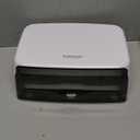 Paper Towel Dispenser Wall Mount, Multifold Trifold C Fold Commercial Hand Towel Dispenser with Lock, Adhesive No Drilling Tissue Dispenser for Bathroom Kitchen Office (White)