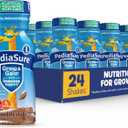 PediaSure Grow & Gain with Immune Support, 27 Vitamins & Minerals for Kids, 7g Protein, Non-GMO, Gluten-Free, Chocolate, 8-fl-oz Bottle, Pack of 24, Best By: 03/01/27