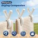 Beach Towel Clips for Beach Chairs, 8 Pack Heavy Duty Towel Clips for Pool Chair Cruise Boat Lounge Chair, Strong Grip Clothes Pins for Beach, Pool, Camping, Picnic, Laundry, Beach Accessories (Blue)