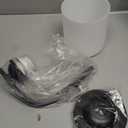 CANMEIJIA Wall Sconce 1 Light, Modern Wall Light Fixture, Bathroom Vanity Lights with Matte Black Wall Lamp for Bedroom Kitchen Hallway Porch, Milky White Glass Shades, E26 Socket, Bulbs Not Included