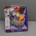 Fisher-Price Baby Learning Toy Laugh & Learn Magic Color Mixing Bowl with Pretend Food Music & Lights for Ages 6+ Months