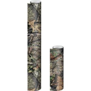 Mossy Oak Matte Camo Roll Hunting Patterns, Self-Adhesive Vinyl Wrap, DIY (24"x12", Break-Up Country)