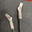 2 Pack 10 ft Braided Charger Cables – Super Long, Right-Angle USB Charging & Sync