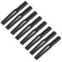 Cable Pants, Cable Jacket Speaker Wire Pants Y Boot 9MM 2-Conductor (9MM-2x 3.5MM 8PACK Black) Dressing Up/Protecting/DIY Your Speaker Cables, DIN to RCA Cables