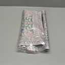 iCasso Mouse Pad with Wrist Rest,Large Desk Mat Set,Ergonomic Keyboard Pad with Wrist Support,Non-Slip Mouse Mat for Women,Cute Floral Computer Mat for Home Office Gaming (White)