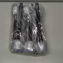 6 PCS Microphone Prop, Plastic Fake Microphone, Stage Glittered Microphone for Kids, Halloween Christmas Karaoke, Costume, Birthday Party