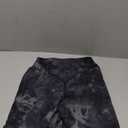 Kamo Fitness Ellyn High Waisted Yoga Shorts 6" Inseam Butt Lifting Tie Dye Soft Workout Pants Tummy Control (Medium)