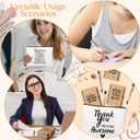 Thank You Gifts Inspirational Spiral Notebook and Makeup Bag (12, Inspirational)