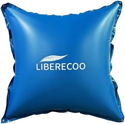 LIBERECOO 8'x8' Pool Pillows for Above-Ground Swimming Pools,0.4mm Extra Durable Long-Lasting Inflatable Winter Pool Pillow, Air Pillow for Winterizing Pool Cover