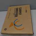 Manual Carpet Sweeper for Pet Hair - Rotating Brush Floor Sweeper, Lightweight Push Broom for Classroom Rugs, Non-Electric Lint & Crumb Cleaner, Easy-Dump Dustbin, No Batteries Needed