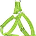 Plutus Pet Step in Dog Harness, Reflective, Adjustable, and Secure with Metal Buckles, Quick Fit Dog Harness for Puppy, Small, Medium and Large Dogs, Green, XS
