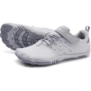 Grand Attack Barefoot Shoes Women Minimalist Zero Drop Lightweight Cross-Trainer for Wrestling Boxing Weightlifting Walking Shoes (10 Wide, 647/Light Grey) Grand Attack Barefoot Shoes Women Minimalist Zero Drop Lightweight Cross-Trainer for Wrestling Boxing Weightlifting Walking Shoes (10 Wide, 647/Light Grey)