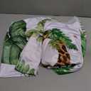 Boao 2 Pack Green Wild One Arch Backdrop Cover 7.2FT 6FT Wild One 1st Birthday Party Decorations Spandex Stretchy Backdrop Jungle Theme Safari Party Decorations