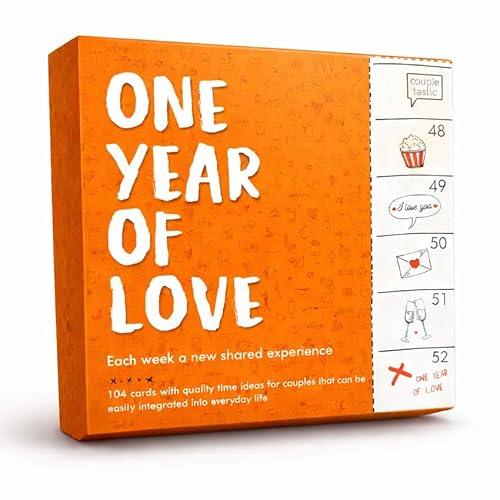 C + C FÜR PAARE One Year of Love – Meaningful Romantic Gift for Couples | A Weekly Relationship Ritual with 52 Guided Experiences to Reconnect & Strengthen Your Relationship
