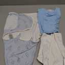 3-Pack Organic Baby Swaddle Sleep Sacks - Swaddles for Newborns, Infant 0-3 Months, Baby Girls, Boys, Soft & Snug Newborn Sleep Sack, Nursery Swaddling Blankets (ABC Land Cloud)