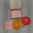 Menstrual Disc Reusable, 2-Pack Size S & L - Softer Than Menstrual Cups and Can Be Used Intimate Moments - Comfort-Fit Period Disc Set with 12 Hr Wear - 100% Medical Grade Silicone (Red and Orange)