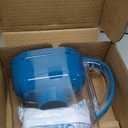 Brita Metro Water Filter Pitcher with SmartLight Change Indicator, BPA-Free, Replaces 1,800 Plastic Water Bottles a Year, Lasts Two Months, Includes 1 Filter, Small - 6-Cup Capacity, Turquoise