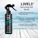 L3 Level 3 Sea Salt Texturizing Spray - Creates Beachy Waves and Texture - Casual Hair Finish (8.45 Fl Oz (Pack of 1))