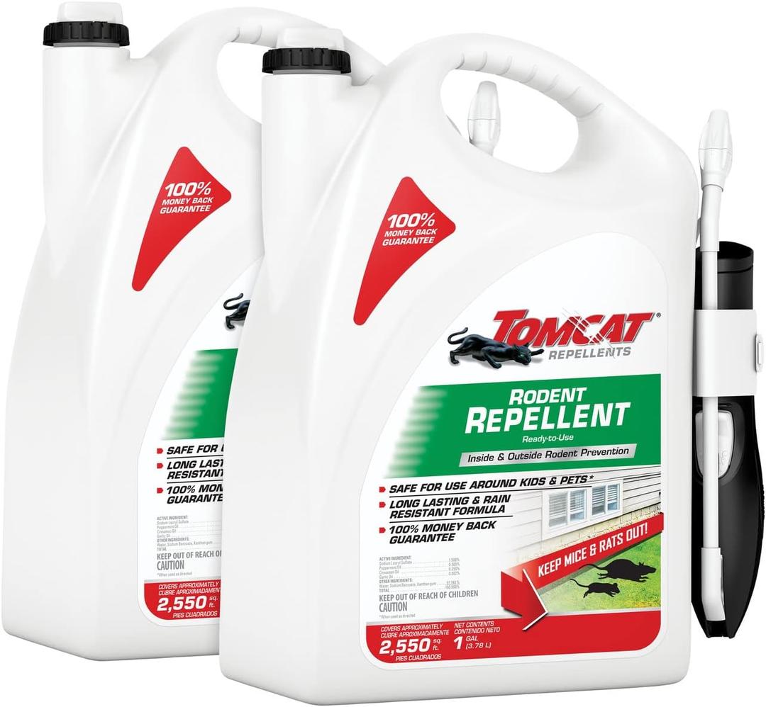 Tomcat Repellents Rodent Repellent Ready-To-Use, 1 gal. (2-Pack)