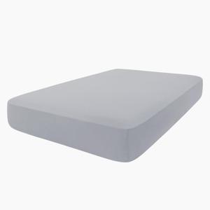 hyha Milk Silk Couch Cushion Covers, Soft Magic Sofa Covers Washable for 2 Cushion Couch, Stretch Sectional Outdoor Cushion Covers for Patio Furniture with Elastic Bottom(Medium, Grey)