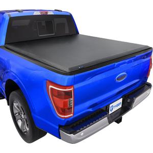 Tyger Auto T1 Soft Roll-up Truck Bed Tonneau Cover Compatible with 2021-2025 Ford F-150; Lightning | 5.5' (67") Bed | TG-BC1F9064
