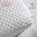 Queen Size Waterproof Mattress Protector Fitted Mattress Pad Cover with Deep Pocket Up to 18''