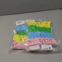 2 Pack Easter Decorations Vase Fillers, 64 Pcs Multicolor Sponge Bunnies Vase Filler Easter Table Centerpieces Spring Party Home Decor