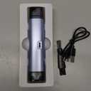 Bikini Trimmer for Women Electric Razors, Electric Razor 2 in 1 Shaver Pubic Hair, LED Display with IPX7 Waterproof - Rechargeable Lady Trimmer for Underarm Body Leg Face - Cobalt Blue