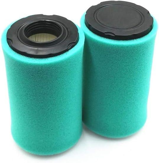 2 Pack 793569 Air Filter With 793685 Pre Filter Replace for BS 4241 5415 793569 791630 John Deere GY21055 MIU11511 Bad Boy 063-4026-00