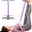 Resistance Bands with Handles (6-Tube Chest Expander)  Exercise Bands for Home Workout & Physical Therapy, Smart Voice Prompt  One Piece for Women & Men