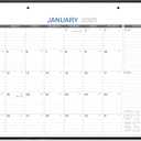 2026 Desk Calendar - Large Desk Calendar, Jan 2026  Dec. 2026, 22" x 17", Office Supplies, Corner Protector, Ruled Blocks, 2-in-1