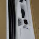 Ceiling Fan with Lights Remote Control, 52 Inch Black Ceiling Fans with 3 Downrods, 3 Blades, Timer, 6 Speed Modern Fan Quiet Reversible DC Motor for Patio Bedroom Outdoor/Indoor,52in,Black