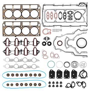 5.3 4.8 MLS Full Cylinder Head Engine Gasket Kit Compatible with 2002-2011 Chevy Silverado Tahoe Avalanche Express Suburban, GMC Sierra Savana Yukon, Buick Escalade 4.8L 5.3L V8