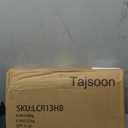 Tajsoon Laundry Sorter Cart with Hanging Rack, Laundry Sorter 3 Section, Laundry Hamper with Heavy Duty Rolling Lockable Wheels, Black